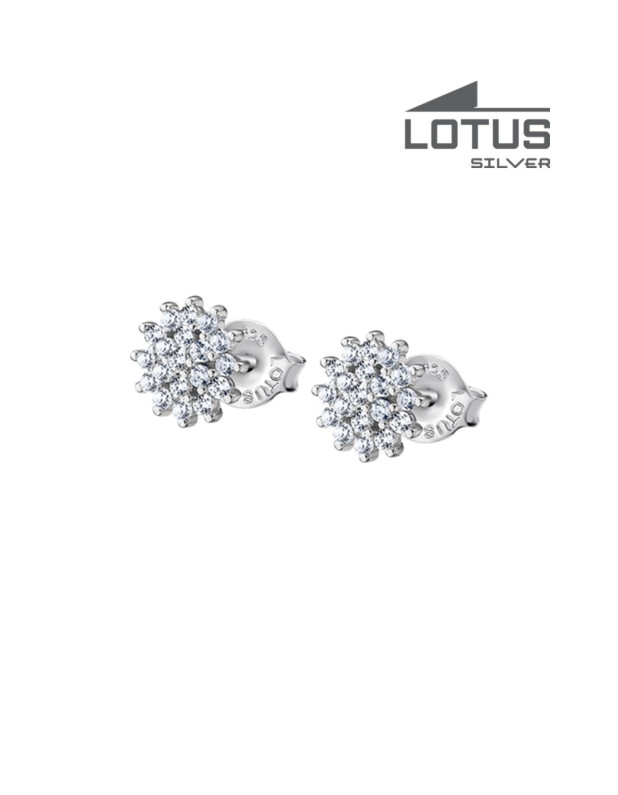 LOTUS Silver Earrings